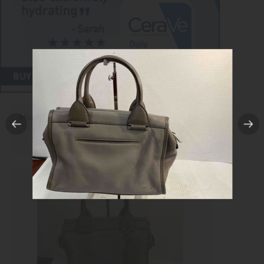 Michael Kors grey purse